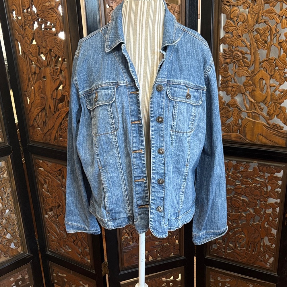 St. John's Bay Light Blue Denim Jacket